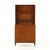 Heywood Wakefield Contessa Mid Century 2 Door Bar Cabinet with Hutch The cabinet measures: 30 wide x 18 deep x 31.5 inches...