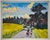 Linda Clerget, Sun on the Countryside, Oil, Framed For Sale - Image 12 of 12