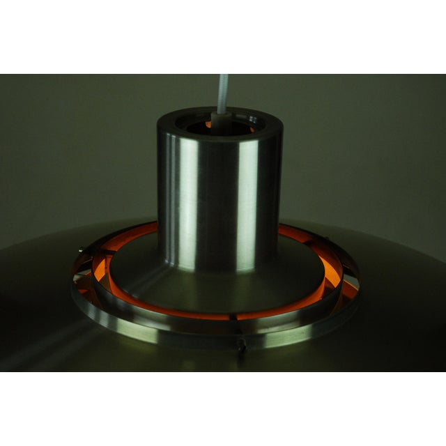 1980s Pendant Lamp by Preben Fabricius and Jørgen Kastholm for Nordisk Solar Compagni, Denmark, 1980s For Sale - Image 5 of 12