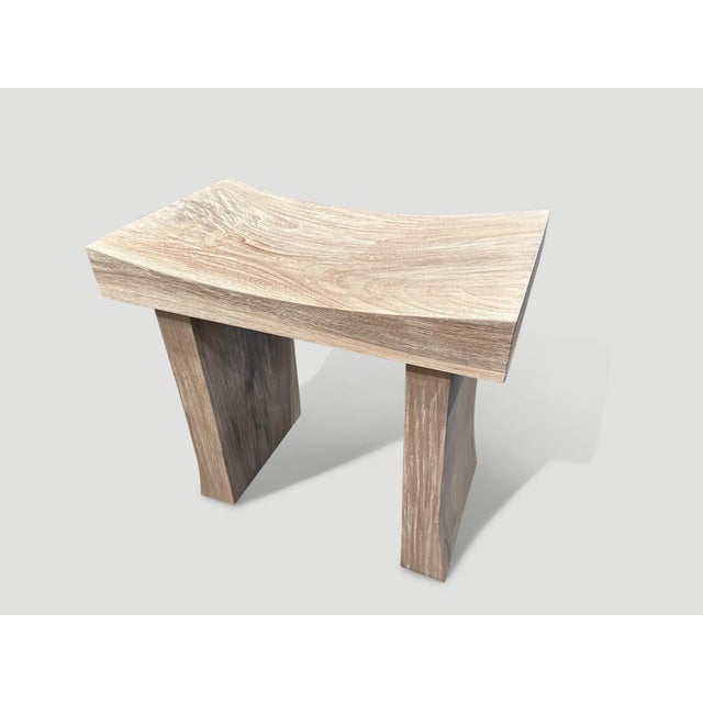 Contemporary Andrianna Shamaris Minimalist Bench For Sale - Image 3 of 5