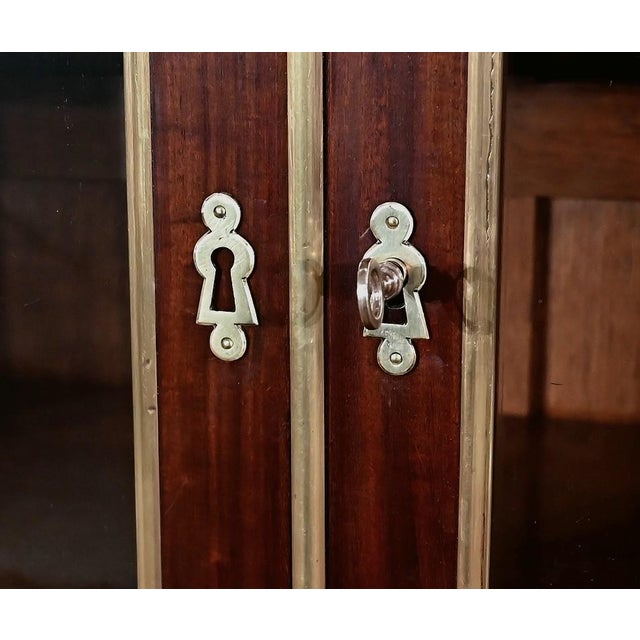 Late 19th Century Louis XVI Style Mahogany Library For Sale - Image 11 of 18