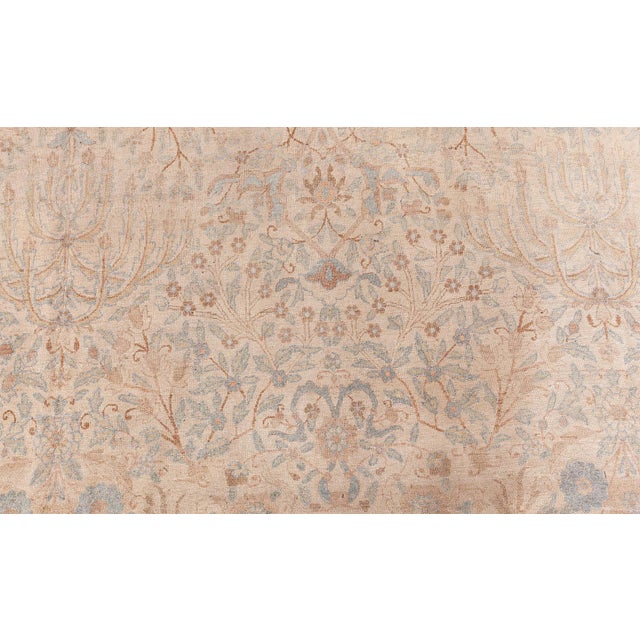 Fine 1920s Persian Tabriz Handmade Wool Rug For Sale In New York - Image 6 of 10