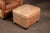 Camel Late 20th Century Leather Club Chair With Ottoman in Beige by Preston Hill For Sale - Image 8 of 10
