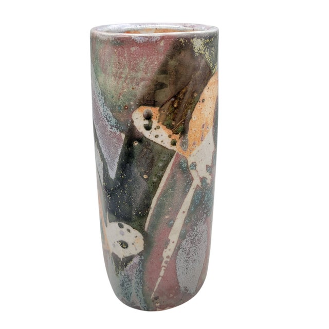 Late 20th Century Don Curreri Art Pottery Vase For Sale - Image 10 of 15