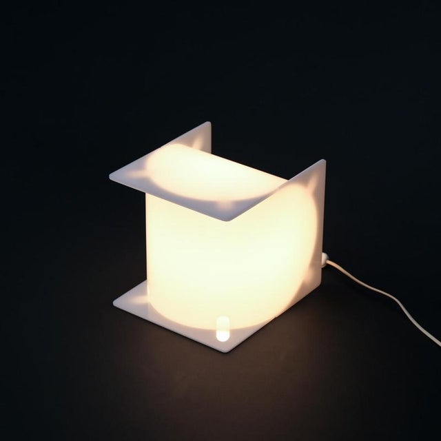 Acrylic Glass Lamp, 1970s For Sale - Image 11 of 18