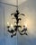 Vintage French Black Tole Chandelier, 1960s For Sale - Image 16 of 18