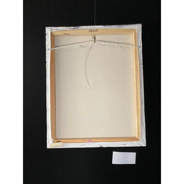 Early 21st Century Stefano, Surf, Oil on Canvas, 2023 For Sale - Image 5 of 8