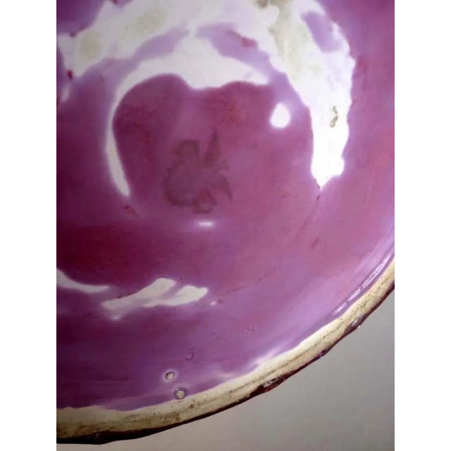 Antique Secessionist Ceramic Cachepot Vase by Christopher Dresser for SCI Laveno, 1900s For Sale - Image 5 of 7