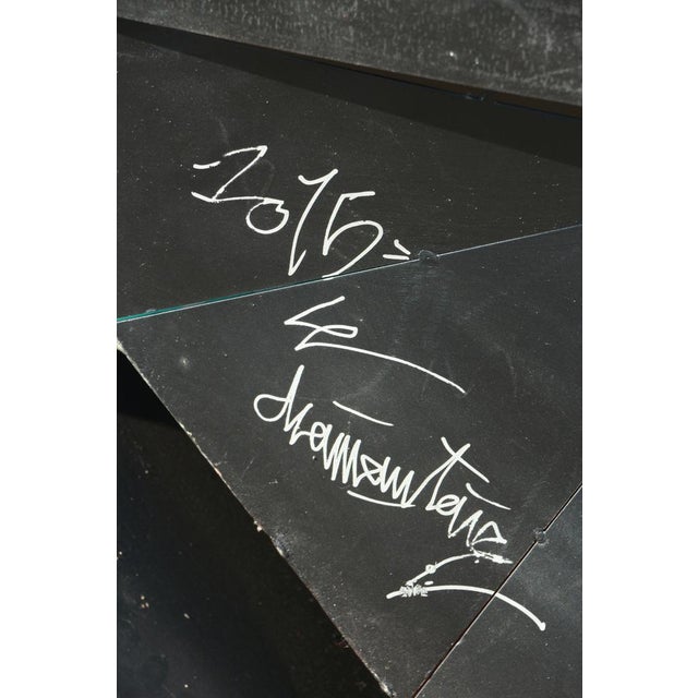 Le Diamantaire, Abstract Sculpture, 2015, Mirror Glass & Metal For Sale - Image 13 of 18