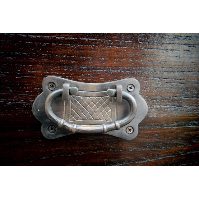 Wood Vintage Chest of Drawers in Teak from Lombok, 2010s For Sale - Image 7 of 13