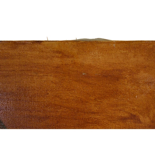 Nude Portrait of a Woman Original Artwork Outsider Art Oil Painting For Sale - Image 6 of 8