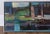 1960s 1960s Signed Mid Century Horizontal Abstract Painting For Sale - Image 5 of 15