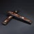 Late 19th Century Pair of Wooden Paperweights With Mother-of-Pearl Eight Treasures Inlay For Sale - Image 4 of 10