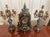 Marble Mantle Clock & (2) Candelabras Set￼ For Sale - Image 4 of 4