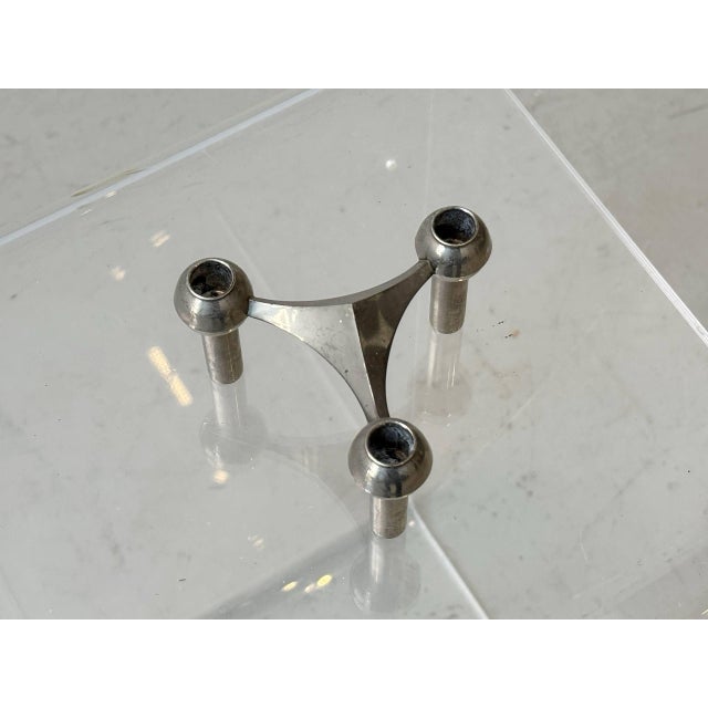Nail Candleholders by Stoff for BMF, 1960s, Set of 12 For Sale - Image 14 of 16