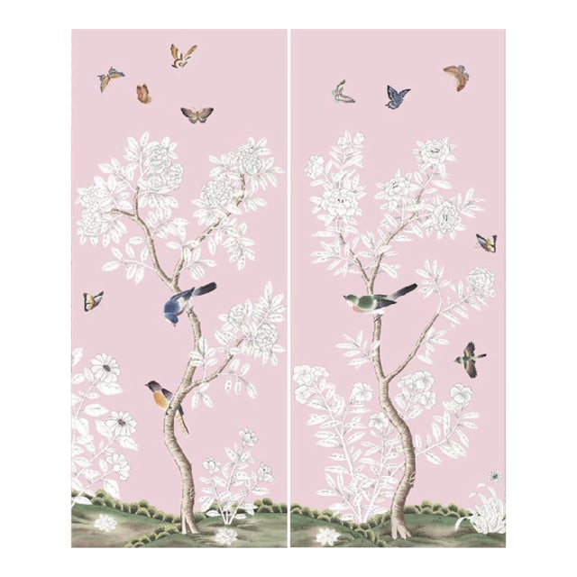 Wall artwork material: Tea Wallpaper Wallpaper handicraft: Digital printed patterns and handmounted it on Tea Wallpaper...