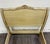 Vintage Twin Size French Provincial Louis XV Style French Bisque Cream Bed For Sale - Image 15 of 17