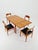 Danish rectangular teak table with two extension leaves, Denmark 1960s The table is in very good condition. Made of teak...