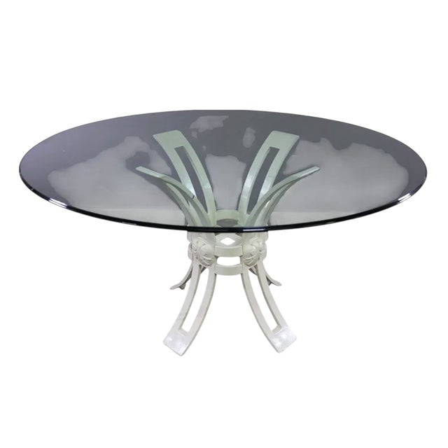 Brown Jordan Grotto Aluminum Shell Back Outdoor Dining Set