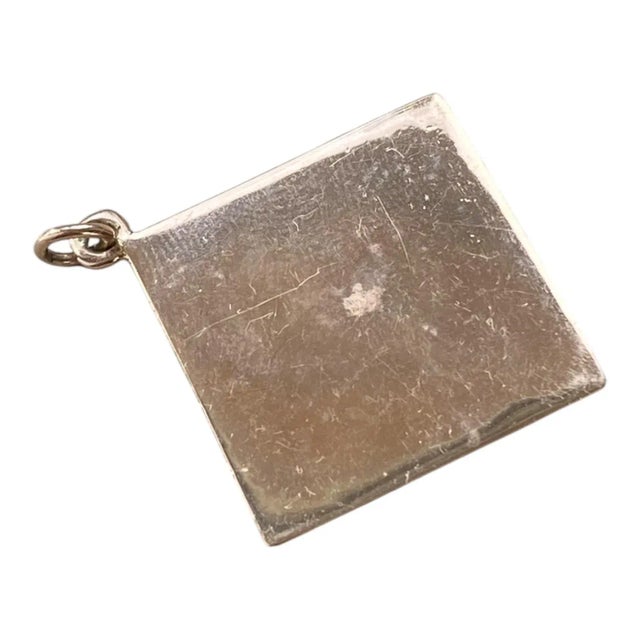 Antique 14k Rose Gold Enamel Four Leaf Clover Charm Pendant For Sale In Las Vegas - Image 6 of 8