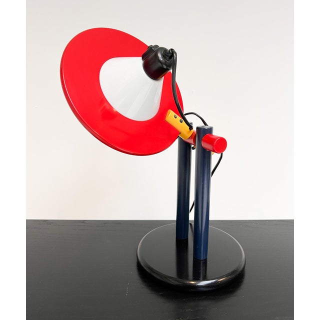 Black Colorin Lamp by Eduardo Albors for Lamsar, 1980s For Sale - Image 8 of 13