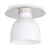 Glass Regina Andrew Mixer Glass Flush Mount, Polished Nickel For Sale - Image 7 of 7