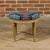 French Neoclassical Style 1920s Painted Stool with Carved Apron and Fluted Legs For Sale In Atlanta - Image 6 of 12