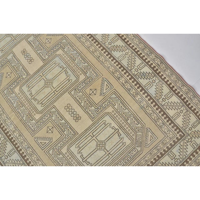 Small Oushak Turkish Carpet For Sale - Image 10 of 10