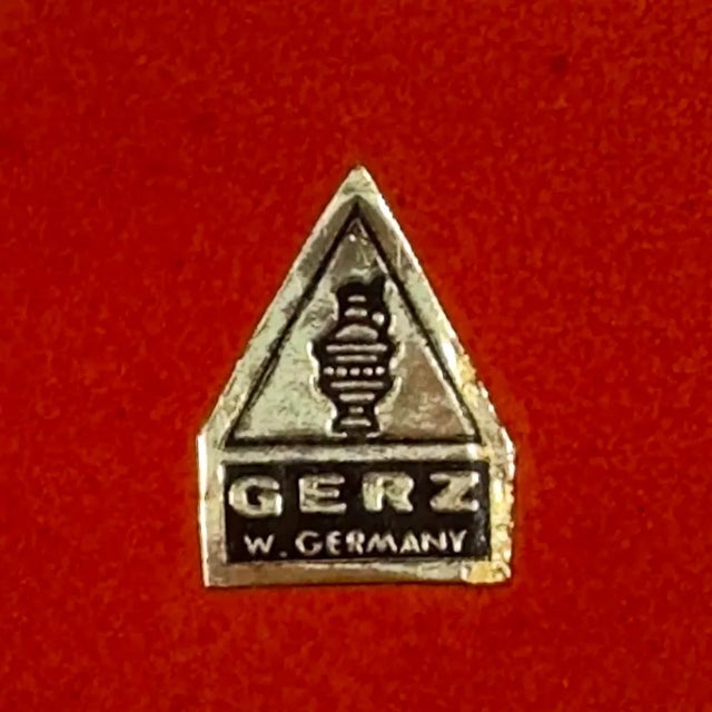 Red Ceramic Mid-Century Dinner Set by Gerz West Germany - Place Settings for 4 / 22 Pieces For Sale - Image 12 of 12