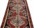 Red Vintage Handmade North West Persian Red Geometric Wool Runner Rug 3'3" X 10'7" For Sale - Image 8 of 11