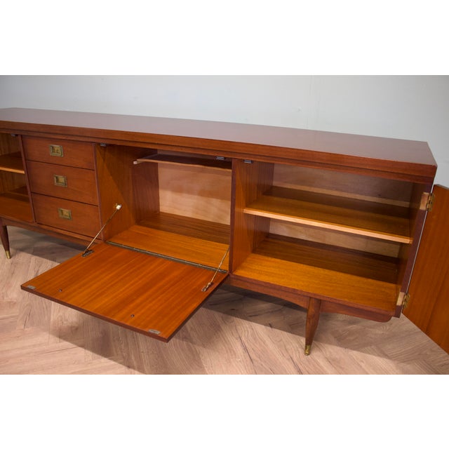 Veneer Sideboard from Greaves & Thomas, 1960s For Sale - Image 9 of 14