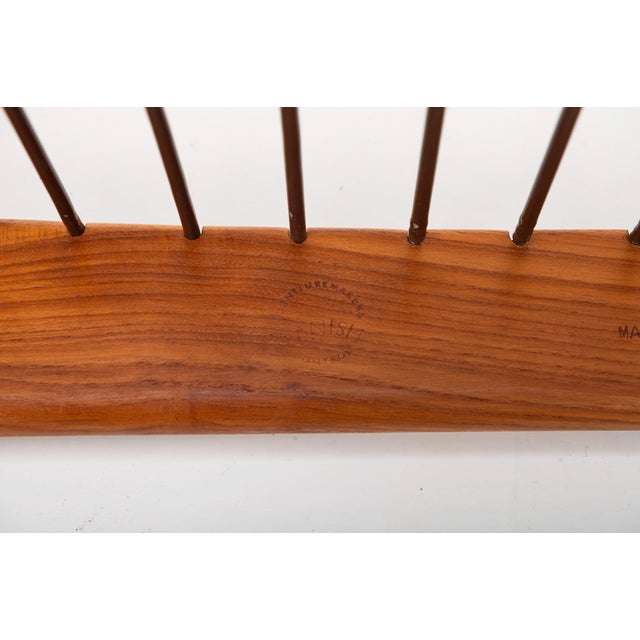 Model 121 Paper Knife Easy Chair by Kai Kristiansen for Magnus Olesen, Denmark, 1950s For Sale - Image 16 of 17