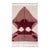 Bold Diamond Medallion Hand-Knotted Wool Rug | 9'1" X 5'11" | One of a Kind For Sale