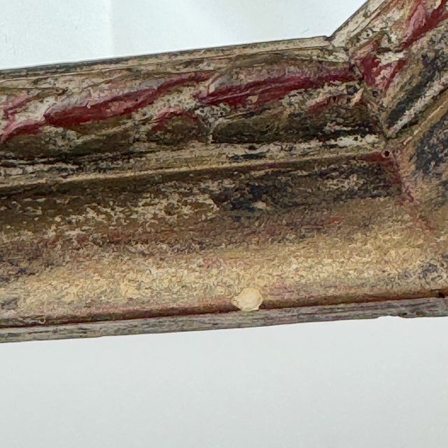 Set of 3 Vintage Small Italian Octagonal Shaped Mirrors With Themed Medallions in the Center For Sale - Image 9 of 12