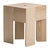 Triangle Wood Stool or Side Table by Aldo Bakker for Karakter For Sale - Image 9 of 9