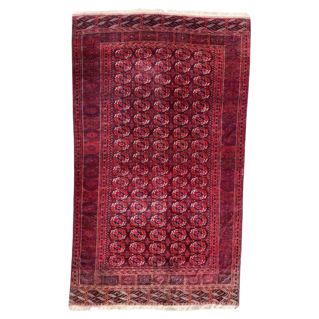 Antique Large Boukhara Rug, 1920s For Sale