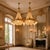1960 French Louis XVI Gold Bronze Chandeliers - Pair For Sale - Image 18 of 18