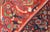 Textile Antique Rug With All-Over Design on Red Field For Sale - Image 7 of 12