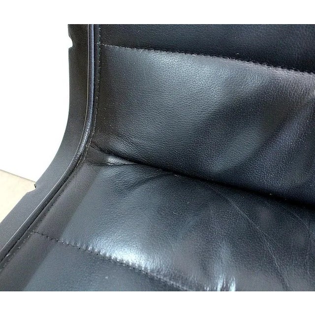 Set of Leather Office Chairs attributed to Richard Sapper for Knoll Inc. / Knoll International, 1979 For Sale - Image 15 of 18