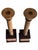 Late 20th Century Late 20th Century Neoclassical Travertine Candlestick Holders, Pair For Sale - Image 5 of 9