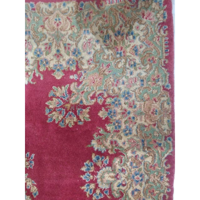 1970s Signed Persian Kerman Rug For Sale In New York - Image 6 of 9