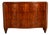 Baker Furniture French Regency Flame Mahogany Serpentine Front Chest of Drawers For Sale