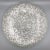 Mid-Century Modern Large Murano Speckled Glass Ceiling Light from Hillebrand Lighting, 1950s For Sale - Image 3 of 9
