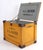 Traditional Vintage A. L. Sayer Yellow Wood Bakery Box For Sale - Image 3 of 10