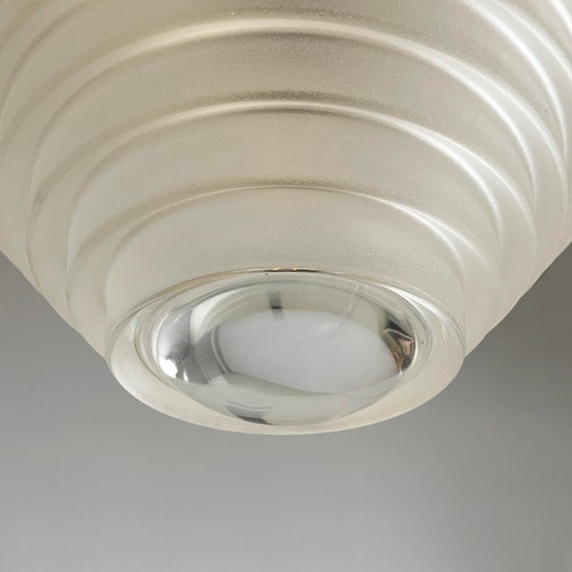 Italian Modern Egina Pendant in Glass by Angelo Mangiarotti for Artemide, 1970s For Sale - Image 9 of 15