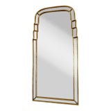 Rose Tarlow Melrose House Tiered Queen Anne Giltwood Mirror For Sale