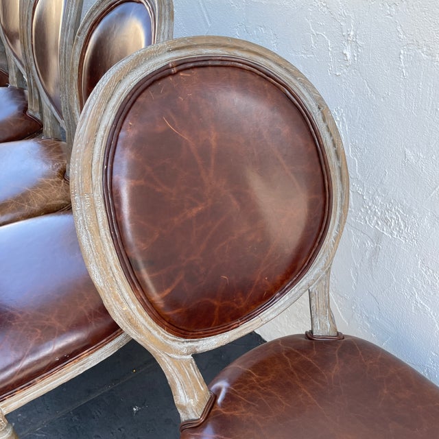 Restoration Hardware French Round Dining Chairs Set of 10 Chairish