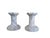 Stone Vintage Marble Candle Holders- A Pair For Sale - Image 7 of 16