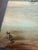 Antique Tonalist Harbor Scene Oil on Canvas Signed MPS in Period Wood Frame For Sale - Image 11 of 11