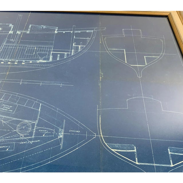 Yacht Blueprint by John G Alden, 1931 For Sale In Boston - Image 6 of 8